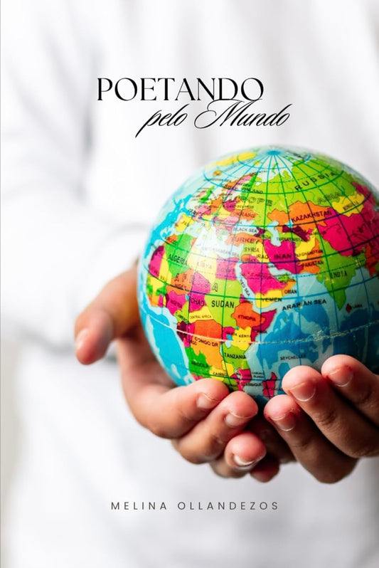 Livro Poetando pelo Mundo por Melina Ollandezos