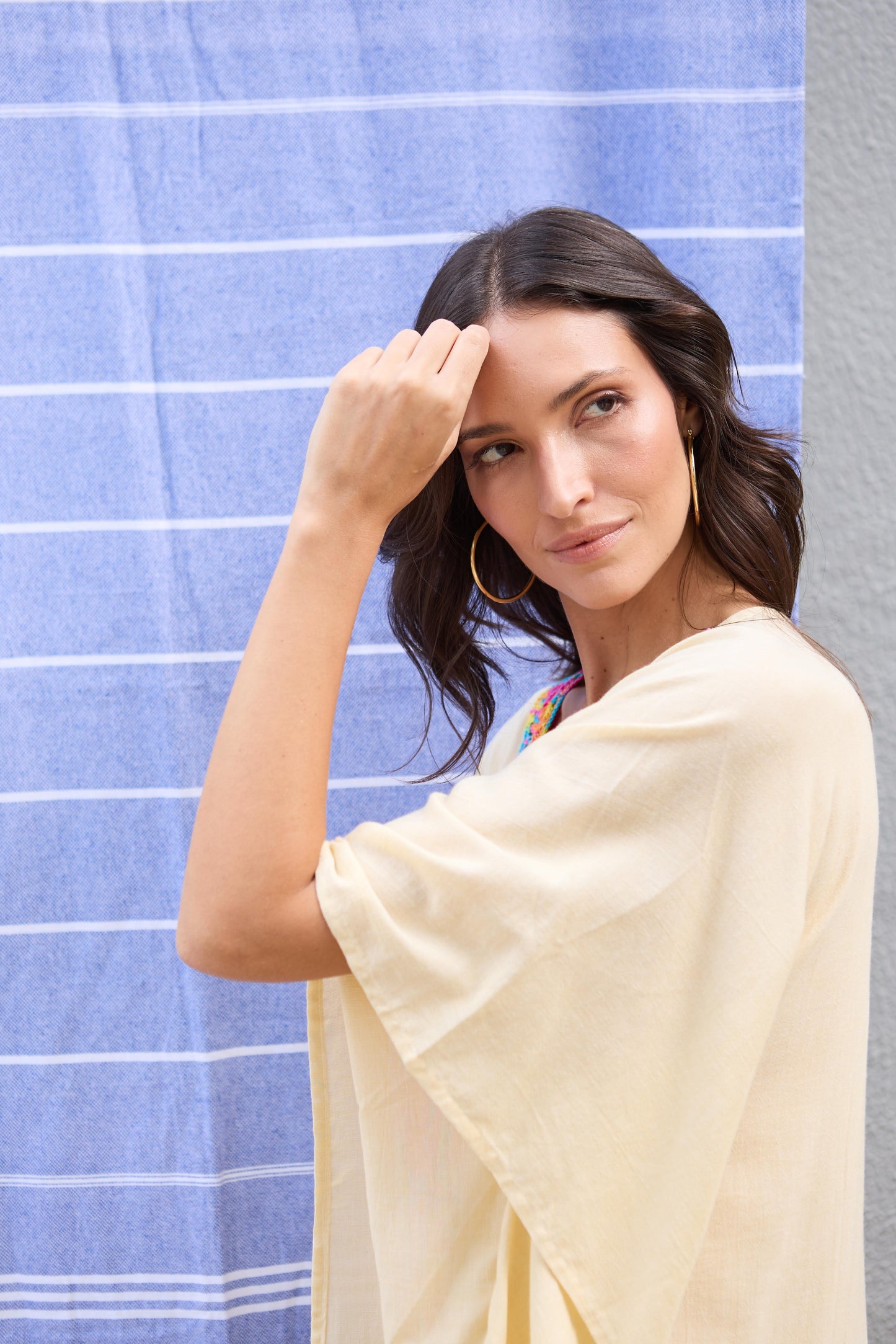 Caftan Saint Barth Crochê Curto